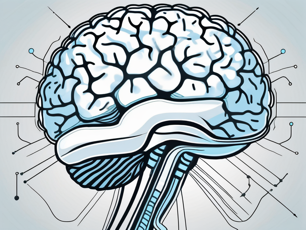 The human brain with a focus on the subthalamic nucleus (stn) area