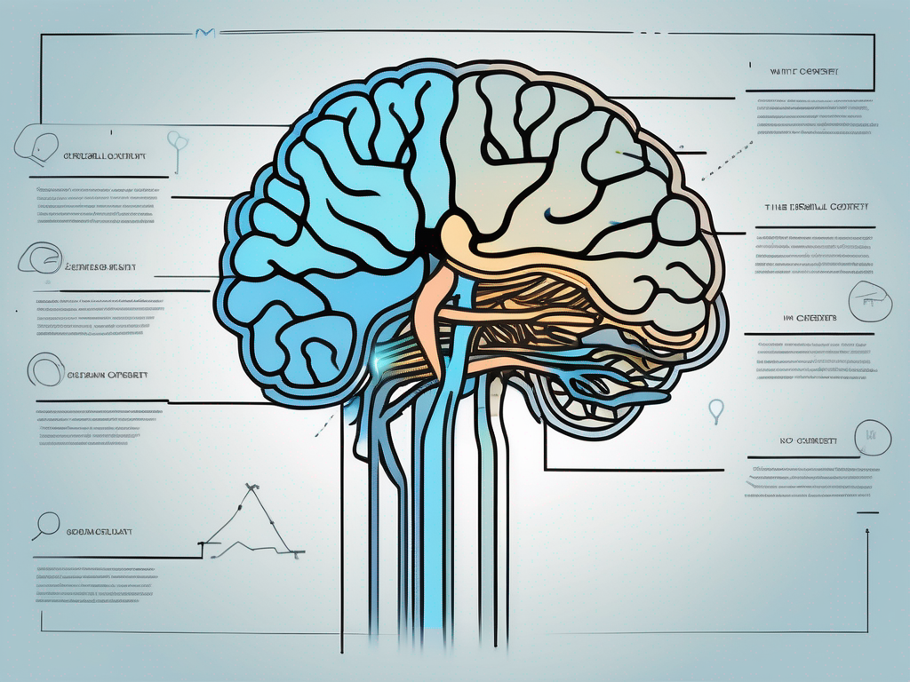 The cerebral cortex in the human brain